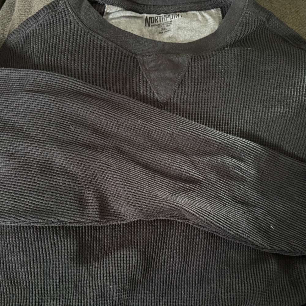 Northpoint Women's Long Sleeve Thermal Tee - Black